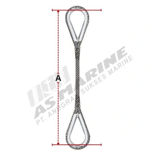 hand-splice-sling-thimble-eye-both-end